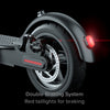 Populo Electric Scooter - 8.5” Pneumatic Tires - Up to 14.5 Miles & 15 MPH Portable Folding Commuting Scooter for Adults with Double Braking System. - Populo Bikes