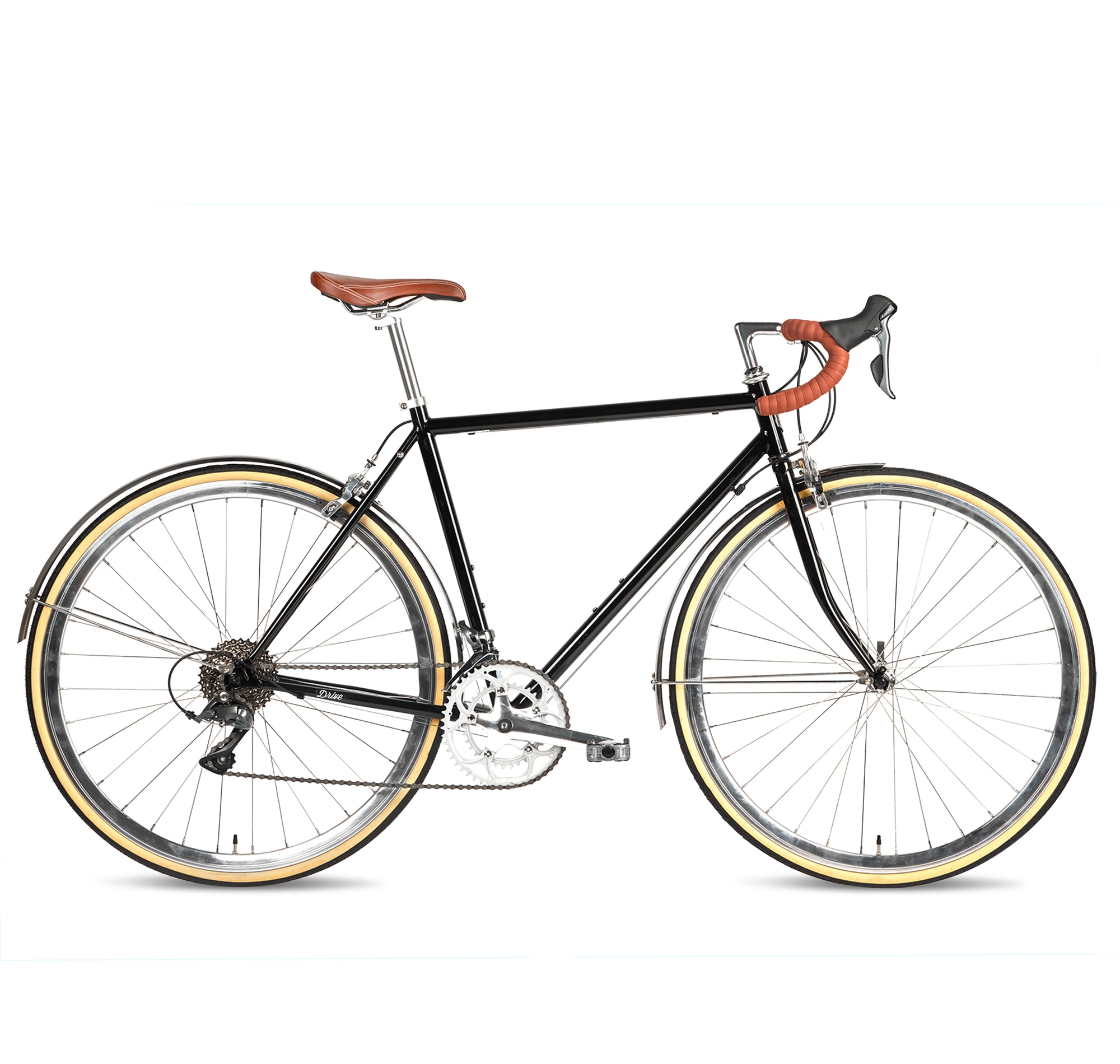 Populo Drive Mens 16 speed Classic Complete Road Bike